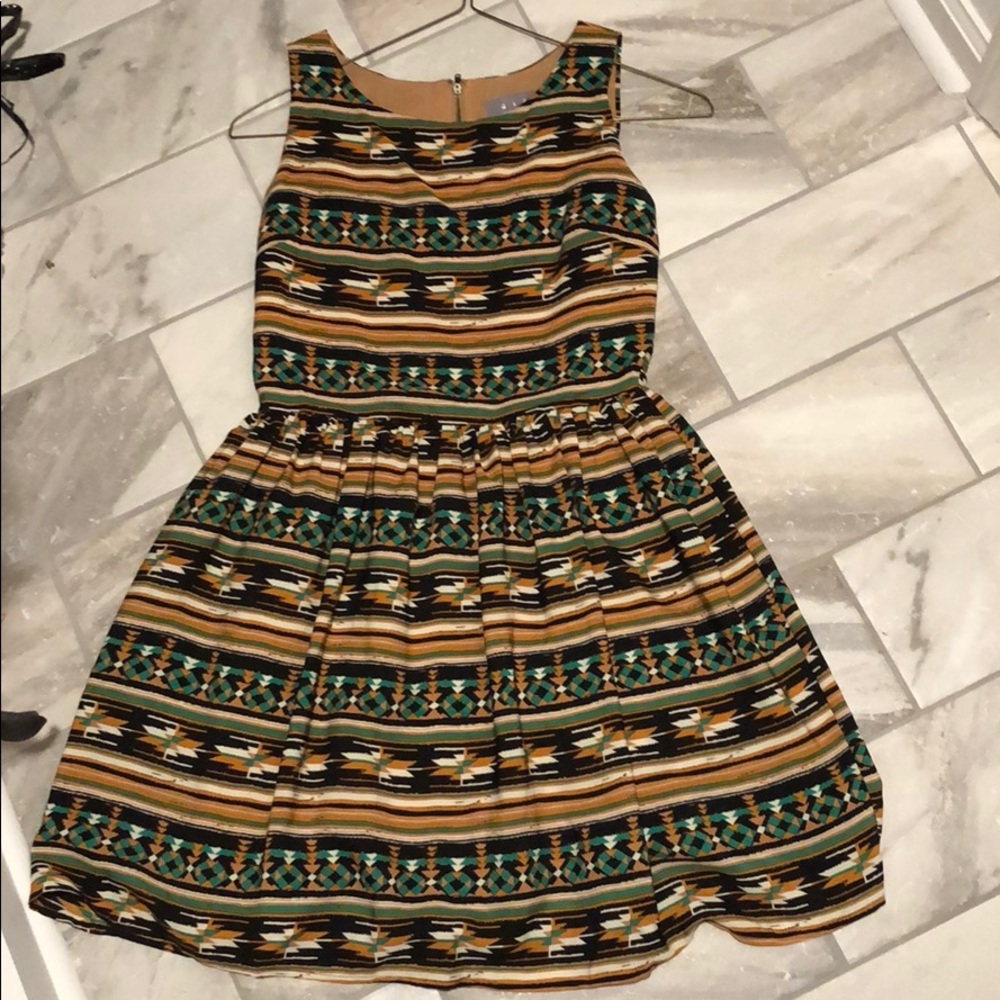 SIB China Aztec dress